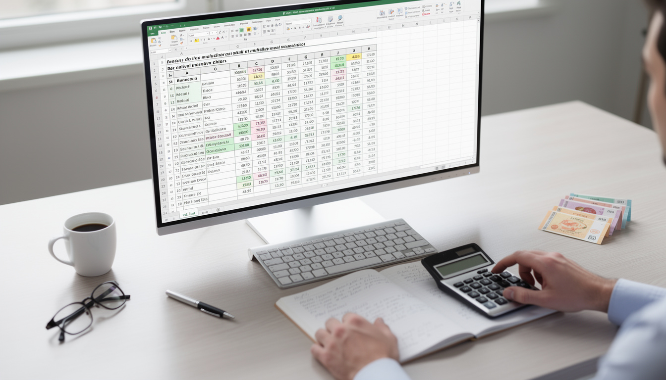 Comment calculer le nombre de tickets restaurant par mois avec excel découvrez comment calculer facilement le nombre de tickets restaurant par mois à l'aide d'excel grùce à notre guide pratique et simple à suivre.