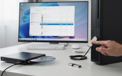 Comment copier un cd sur une clé usb sous windows 11 facilement