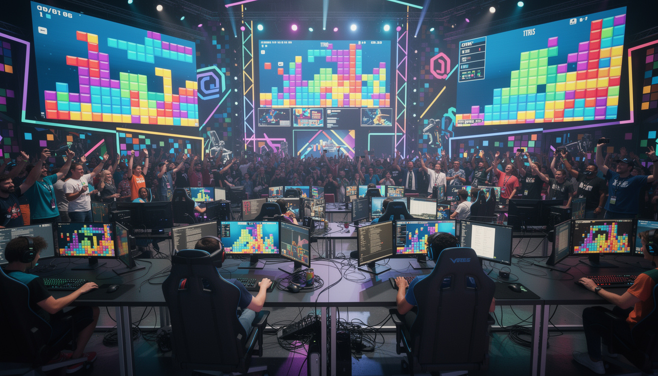 Découvrez comment organiser un tournoi de tetris géant pour animer vos événements apprenez à organiser un tournoi de tetris géant pour dynamiser vos événements et offrir une expérience ludique inoubliable à vos participants.