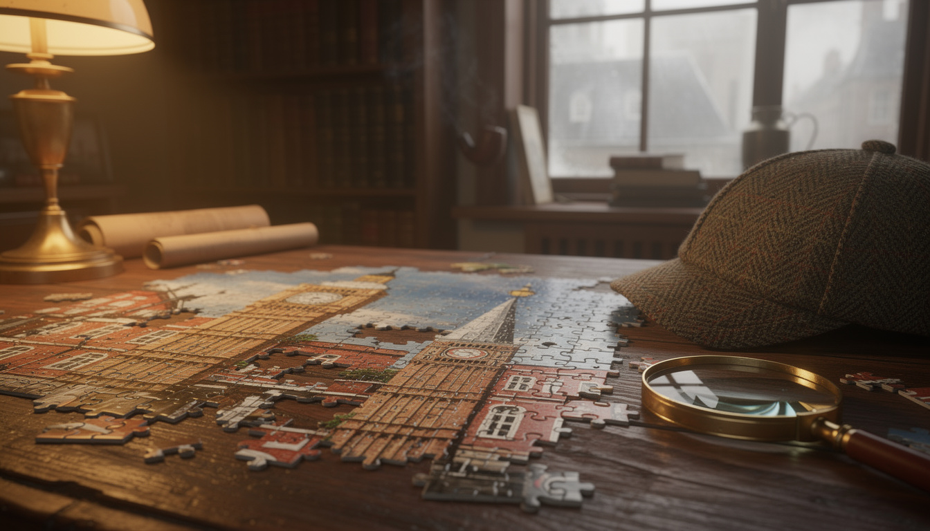 Découvrez les secrets du puzzle sherlock holmes pour stimuler votre esprit plongez dans l'univers captivant du puzzle sherlock holmes et stimulez votre esprit avec des énigmes passionnantes à résoudre.
