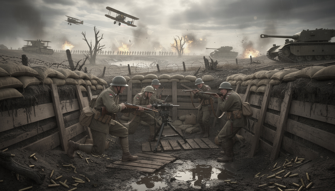 Découvrir les meilleurs jeux vidéo sur la première guerre mondiale explorez une sélection des meilleurs jeux vidéo consacrés à la première guerre mondiale, alliant histoire et immersion pour une expérience unique.