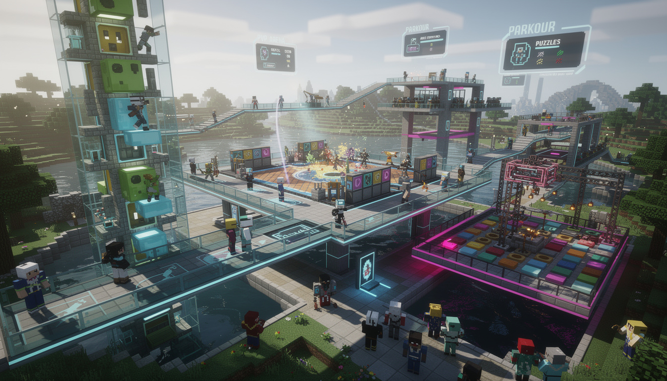 Découvrir les meilleurs mini jeux sur serveur minecraft en 2026 explorez les meilleurs mini jeux sur serveur minecraft en 2026 et vivez des aventures inédites entre amis ou en solo. découvrez des jeux passionnants, des défis uniques et des moments de fun garantis !