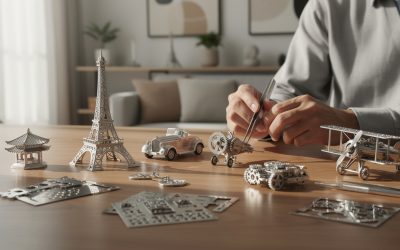 Découvrir les puzzles metal 3d : une nouvelle façon de créer et décorer