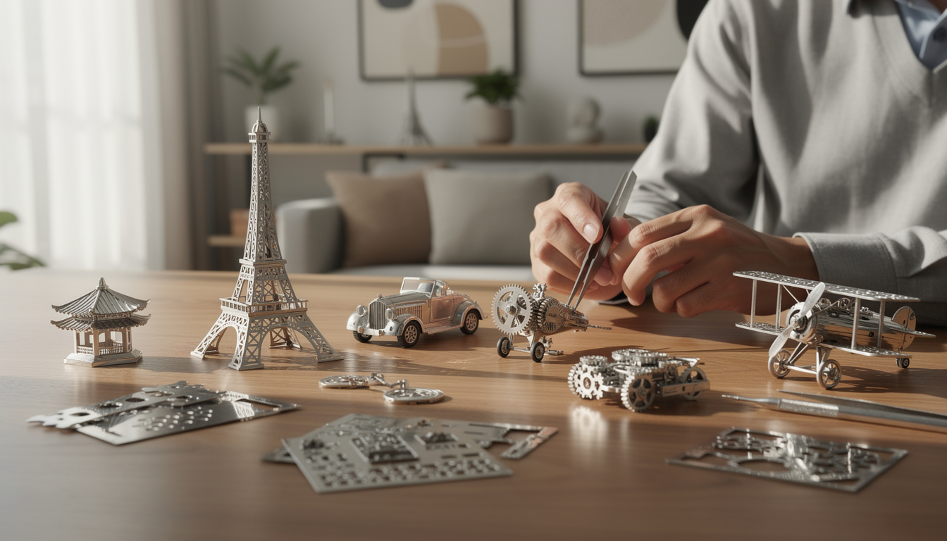 explorez les puzzles métal 3d, une nouvelle manière innovante de créer des objets uniques et de décorer votre intérieur avec style et créativité.