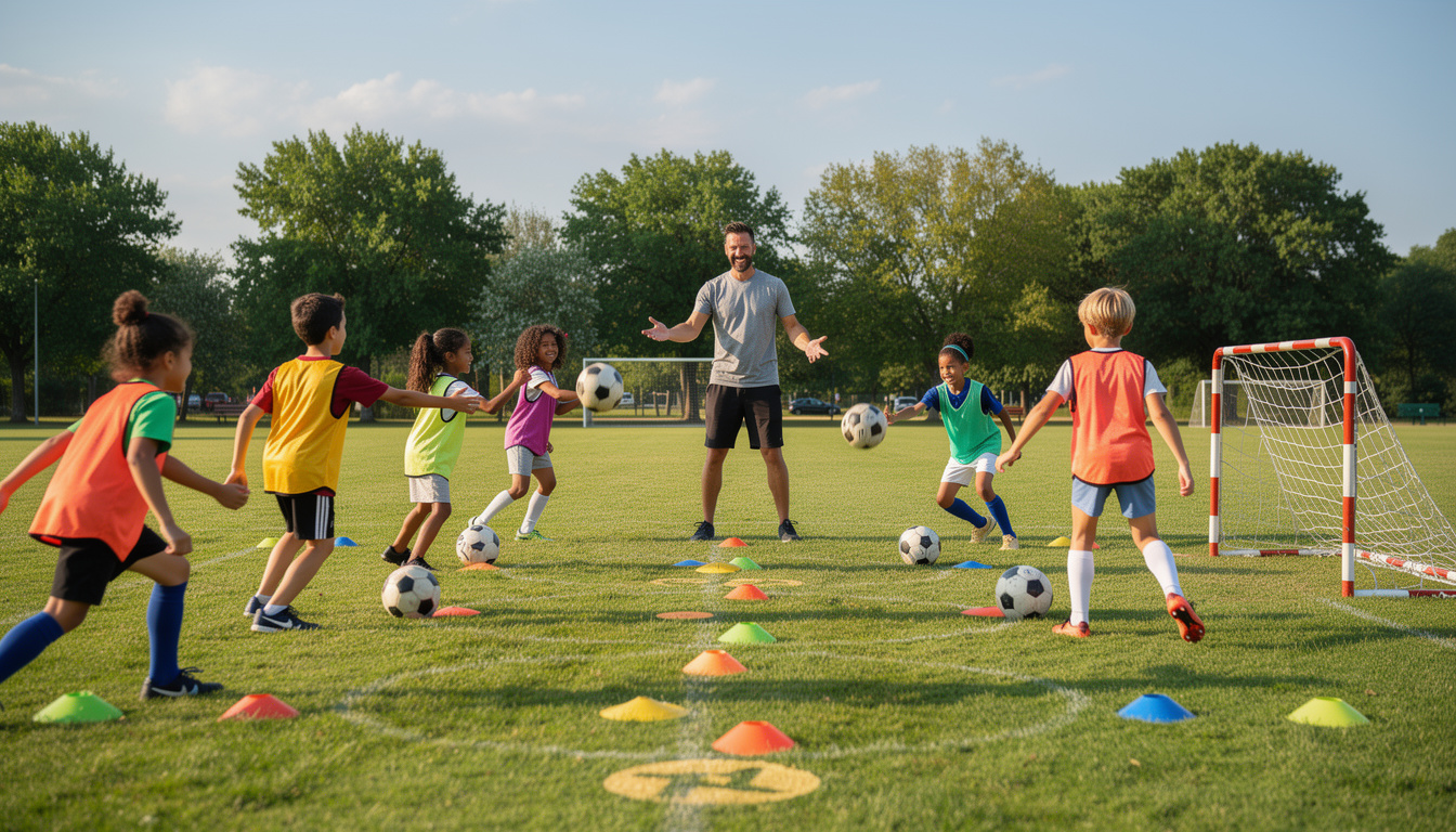 Exercice ludique football : comment améliorer les compétences tout en s’amusant découvrez des exercices ludiques de football pour améliorer vos compétences tout en vous amusant. apprenez des techniques efficaces et engageantes pour progresser sur le terrain.