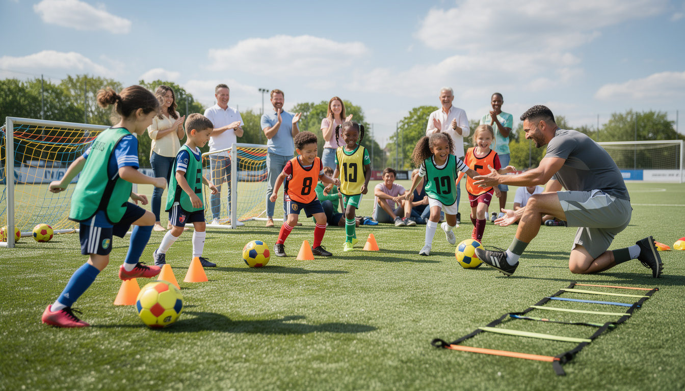 Jeu ludique football : comment allier plaisir et apprentissage découvrez comment un jeu ludique de football peut allier plaisir et apprentissage pour enfants et débutants, en développant leurs compétences tout en s'amusant.