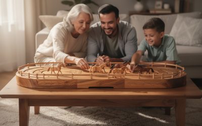 Jeux de petit chevaux en bois luxe : choisir qualité et élégance pour toute la famille