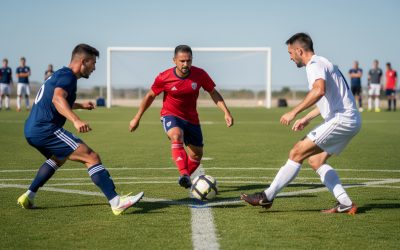 Jeux en triangle foot : comment maîtriser la technique essentielle