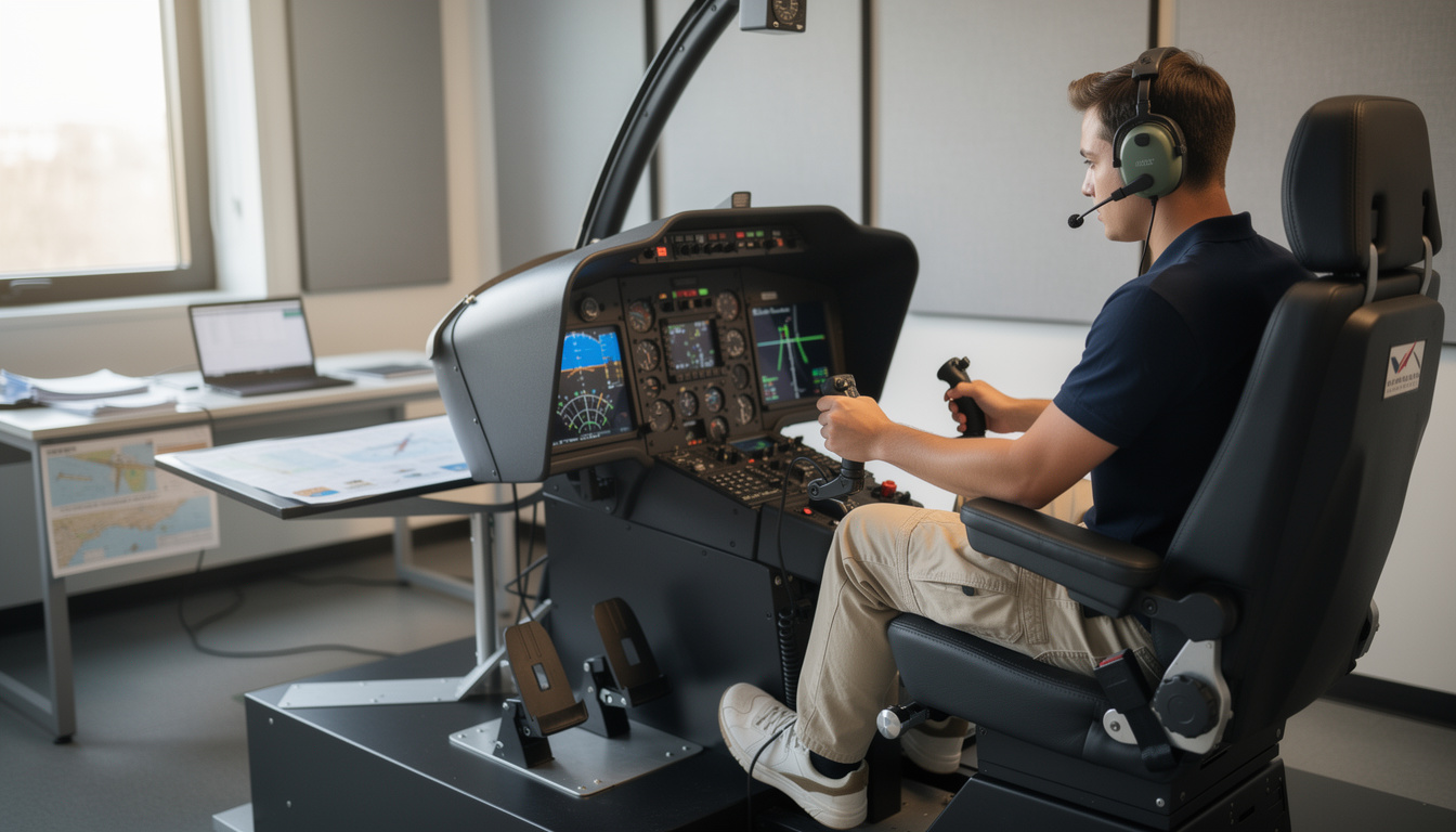 Tout savoir sur le simulateur d’hélicoptère pour s’initier au pilotage découvrez tout ce qu'il faut savoir sur le simulateur d'hélicoptère pour débuter en pilotage, apprendre les bases et vivre une expérience réaliste en toute sécurité.