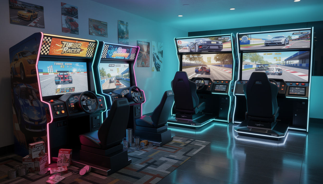 Tout savoir sur les jeux arcade voiture et leur évolution découvrez l'univers des jeux arcade de voiture, leur histoire, leur évolution technologique et les raisons de leur succès durable auprès des passionnés de gaming.