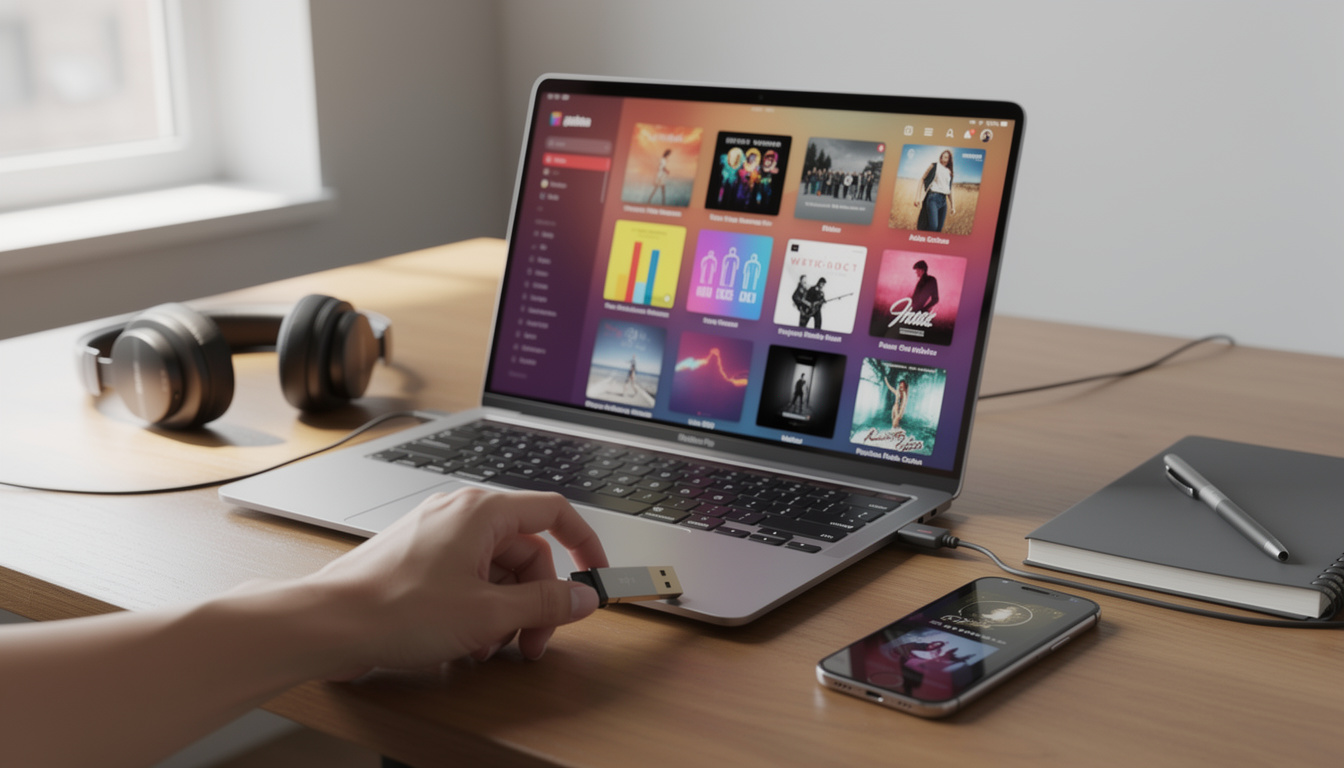 découvrez comment créer facilement une playlist sur une clé usb pour écouter vos morceaux préférés partout.