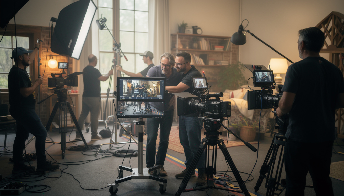 Dans les coulisses d’un film : dĂ©couverte exclusive du documentaire plongez dans les coulisses d'un film avec notre dĂ©couverte exclusive du documentaire, rĂ©vĂ©lant secrets de tournage, interviews et images inĂ©dites.