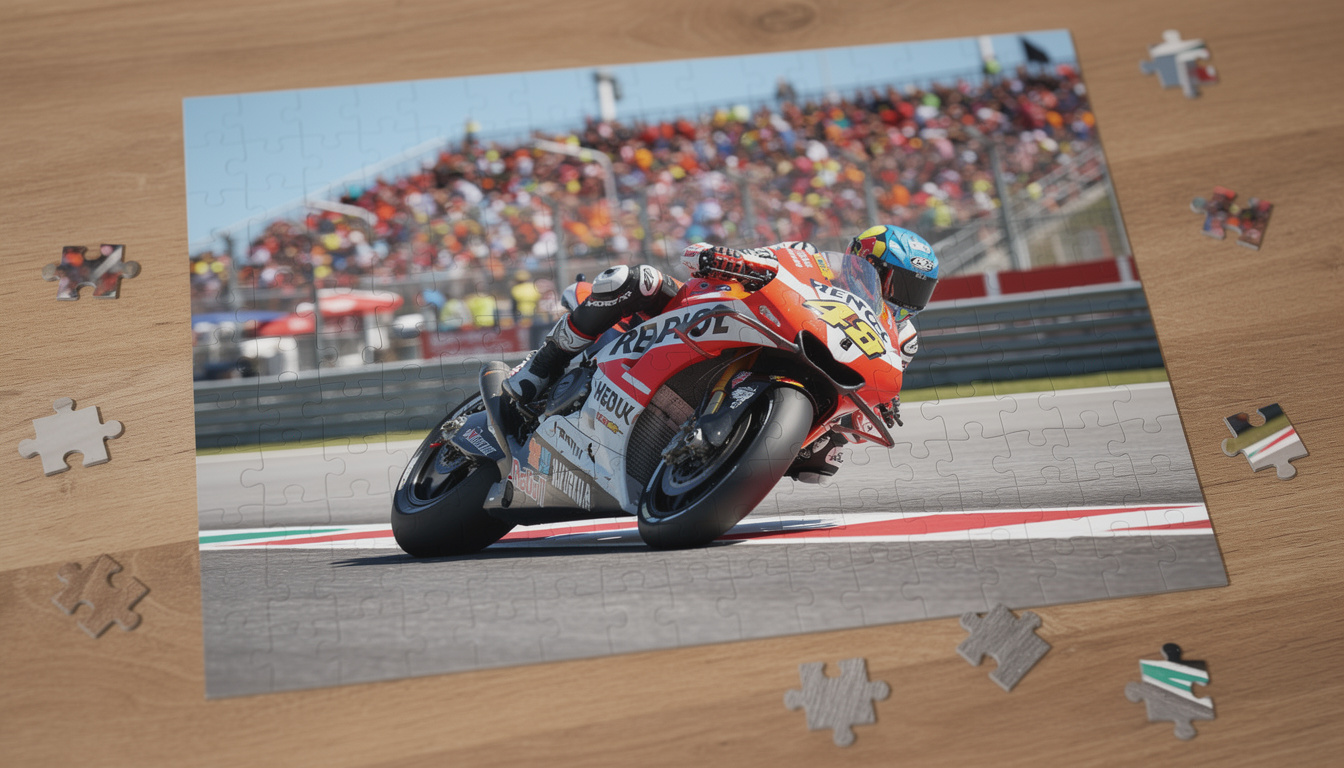 Découvrez comment créer un puzzle moto gp pour les fans de vitesse apprenez à concevoir un puzzle moto gp passionnant, idéal pour les amateurs de vitesse et de sensations fortes.