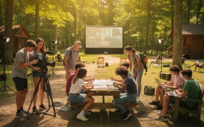 Découvrir la colonie de vacances cinéma : une expérience unique pour les jeunes passionnés