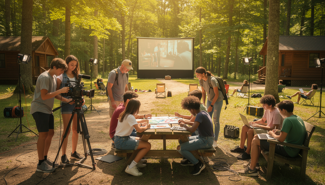 Découvrir la colonie de vacances cinéma : une expérience unique pour les jeunes passionnés plongez dans l'univers du cinéma avec notre colonie de vacances dédiée aux jeunes passionnés. découvrez des ateliers créatifs, des projections exclusives et vivez une expérience inoubliable autour du 7ème art.