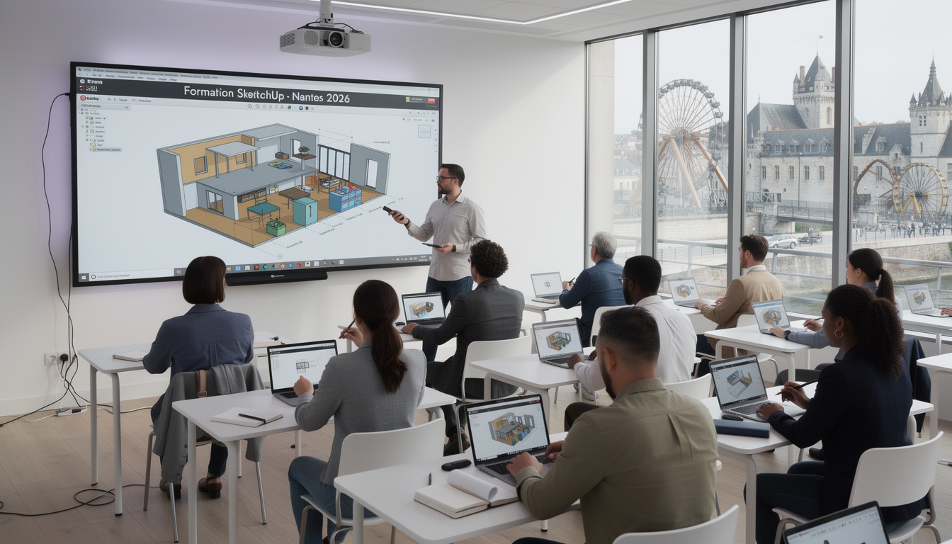 découvrez les nombreux avantages d'une formation sketchup à nantes en 2026 pour améliorer vos compétences en modélisation 3d, booster votre carrière et maîtriser les dernières fonctionnalités du logiciel.