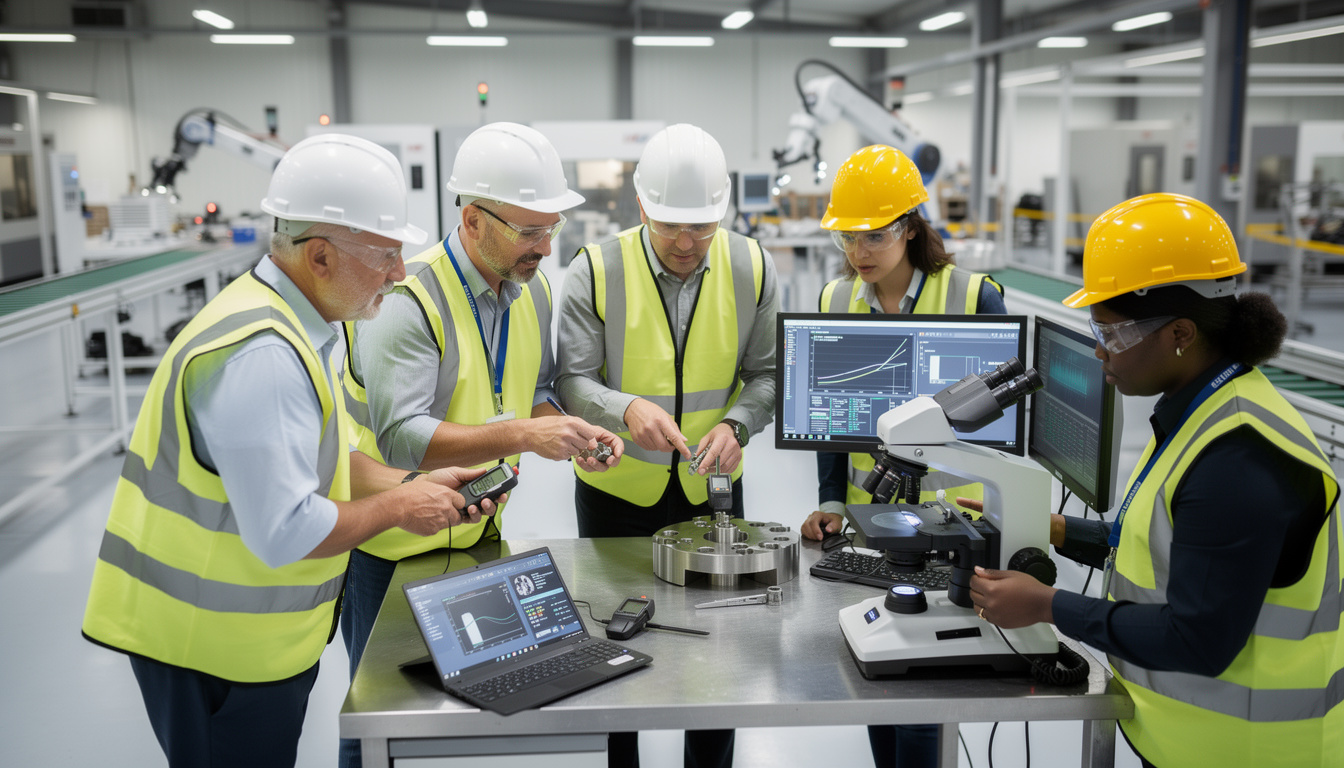 découvrez notre formation en contrôle qualité industrielle pour maîtriser les essentiels et adopter les bonnes pratiques garantissant la conformité et l'efficacité des processus de production.