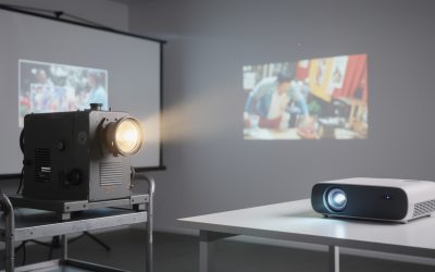Quelle différence entre un rétroprojecteur et un vidéoprojecteur en 2026
